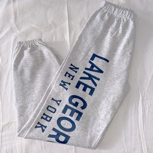 Lake George Gray Sweatpants
